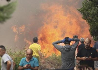 آتش سوزی مهیب در اسپانیا هزار و 500 نفر را مجبور به تخلیه کرد